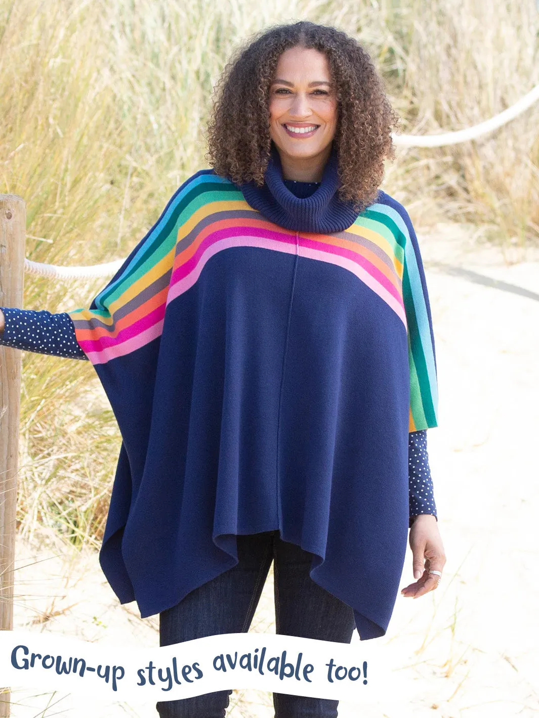 Moonbow poncho