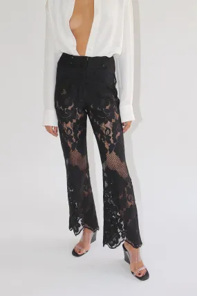 MR. LARKIN, Annie Pant, Black Signature Lace