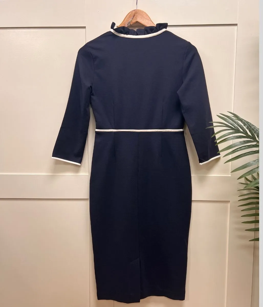 Navy Layla Ponte Dress