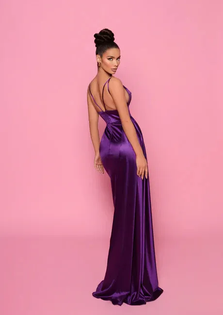 NICOLETTA Sara Gown - Plum