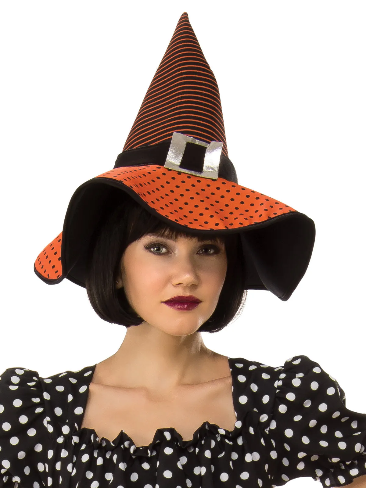 POLKA DOT WITCH COSTUME, ADULT