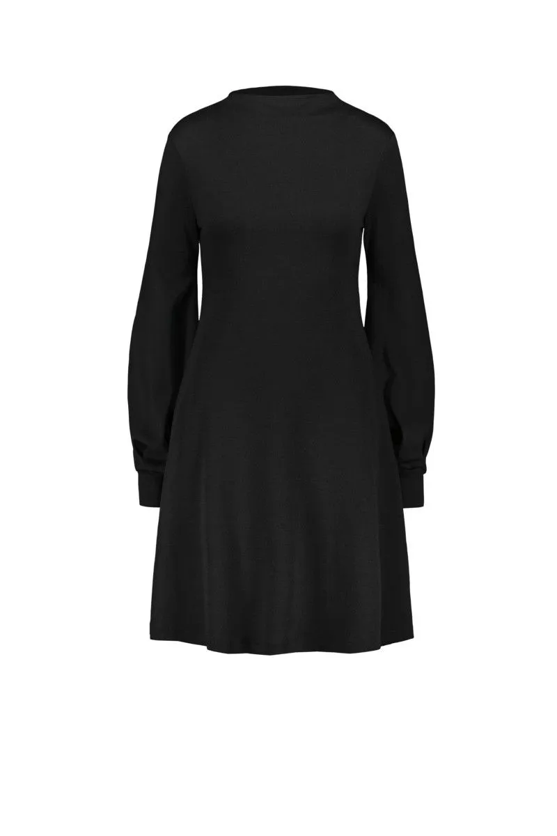 Puffi Merino Dress Black