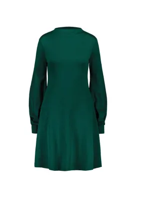 Puffi Merino Dress Green