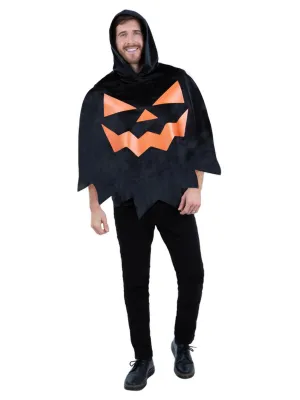 Pumpkin Poncho, Adult Unisex