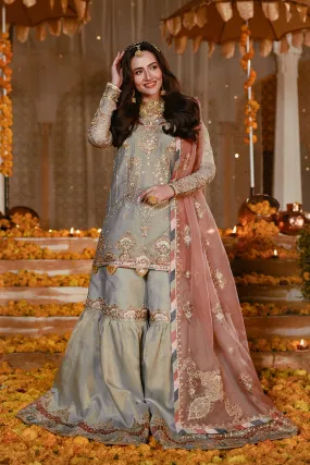 Qalamkar Mastani Luxury Formals – MT-04  RESHAM