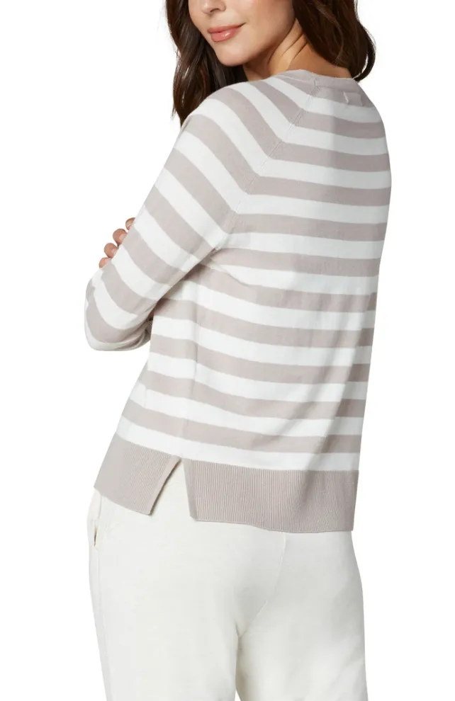 Raglan Sweater with Side Slit