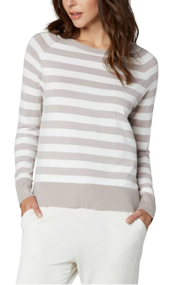 Raglan Sweater with Side Slit