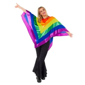 Rainbow Poncho