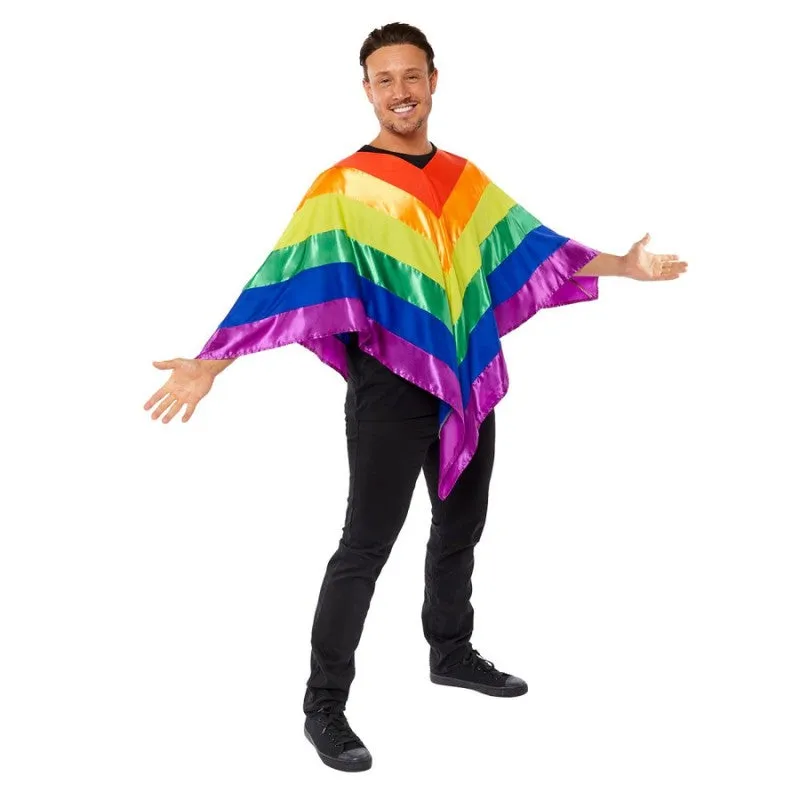 Rainbow Poncho