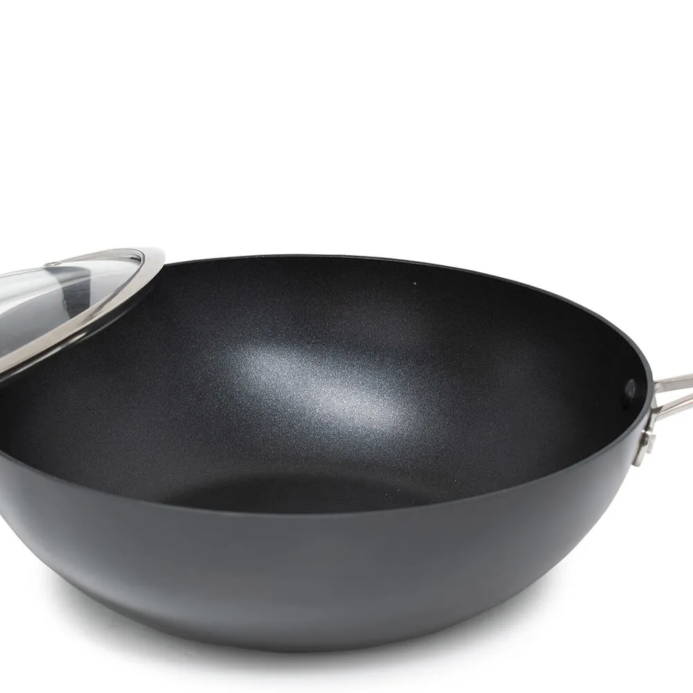 Re-lite Wok with Glass Lid 30cm