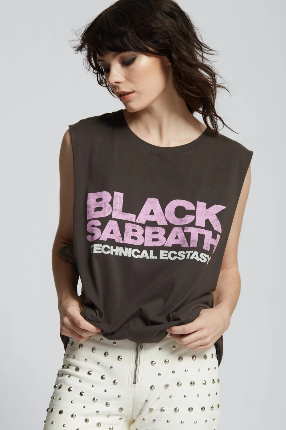 Recycled Karma Black Sabbath Muscle Tee