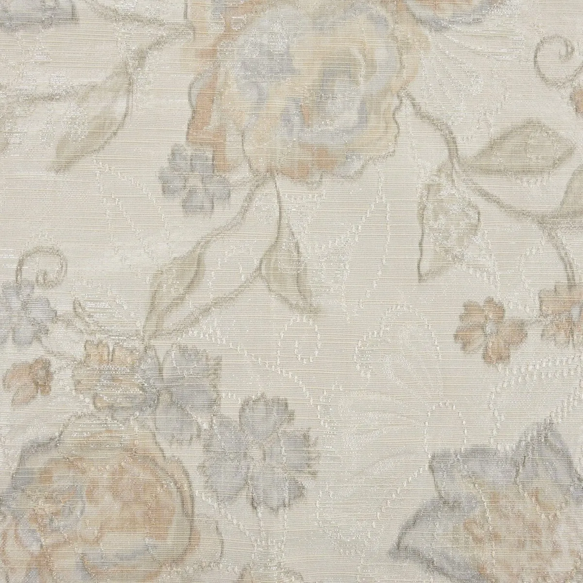 Sand Gold Romantic Jacquard 96006