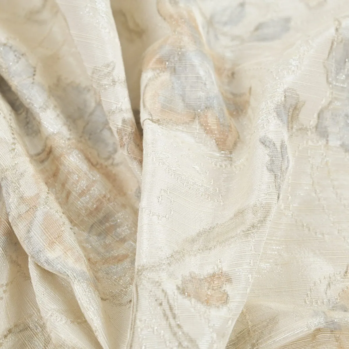 Sand Gold Romantic Jacquard 96006