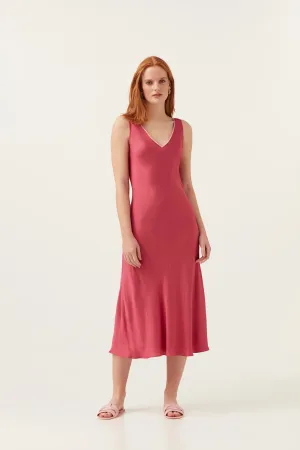 Sangria Slip Dress