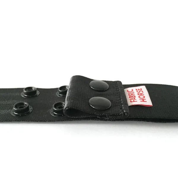 Seatbelt Snap Belt - Black