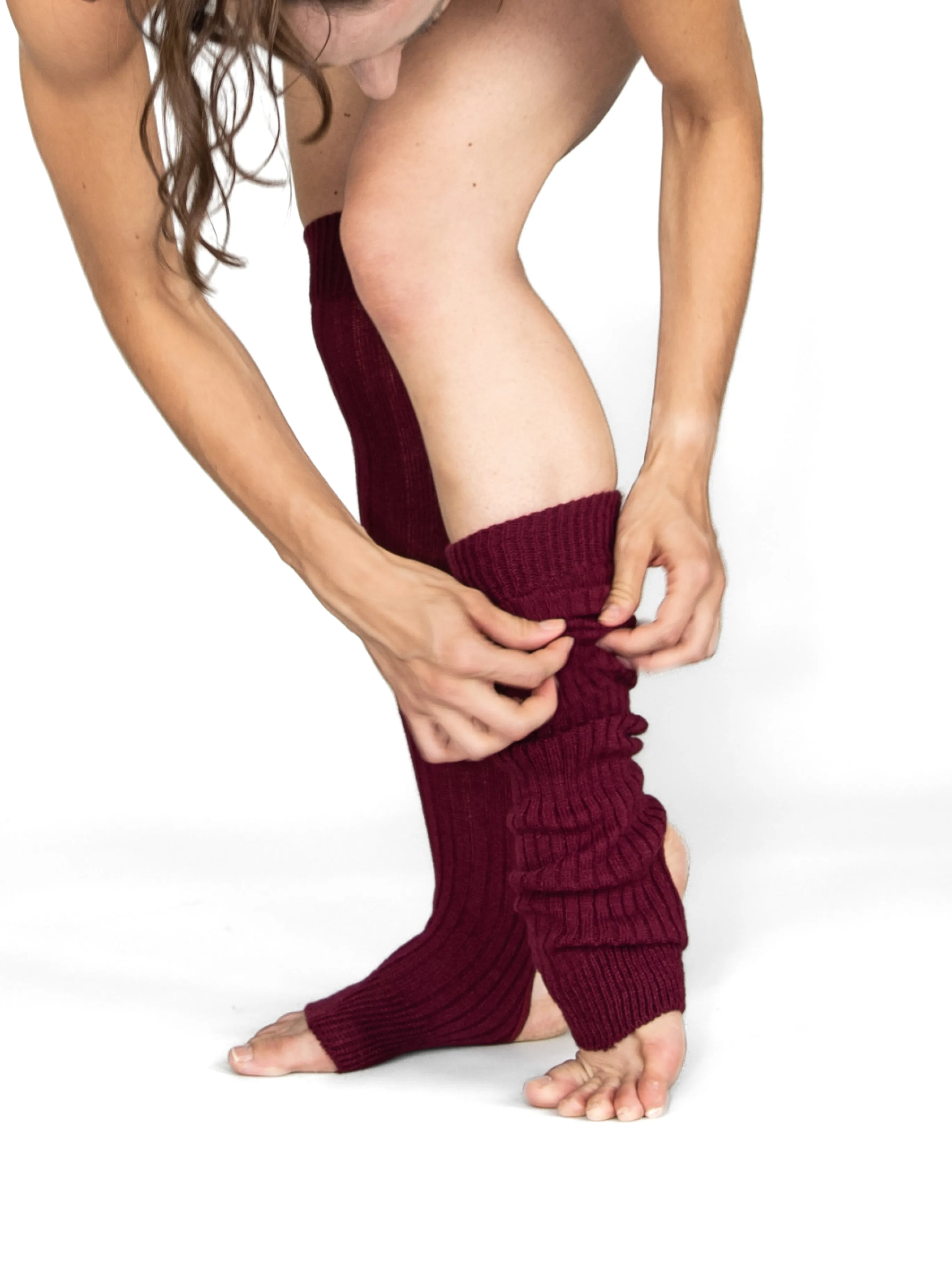 Short Stirrup Leg Warmers