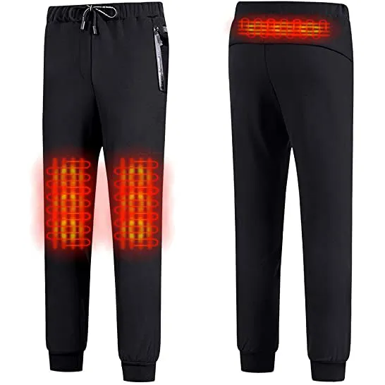 Sidiou Group Anniou Insulated Heating Trousers USB Heating Pants Warm Carbon Fiber Heated Adjustable Electric Heated Pants