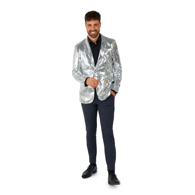 Silver Sequins Suitmeister Mens Blazer