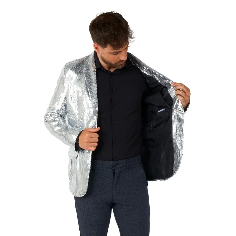 Silver Sequins Suitmeister Mens Blazer