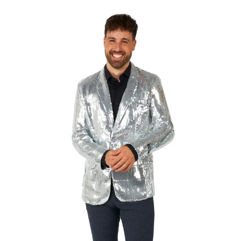 Silver Sequins Suitmeister Mens Blazer