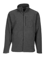 Simms Men's Rivershed Sweater Full Zip  / Carbon