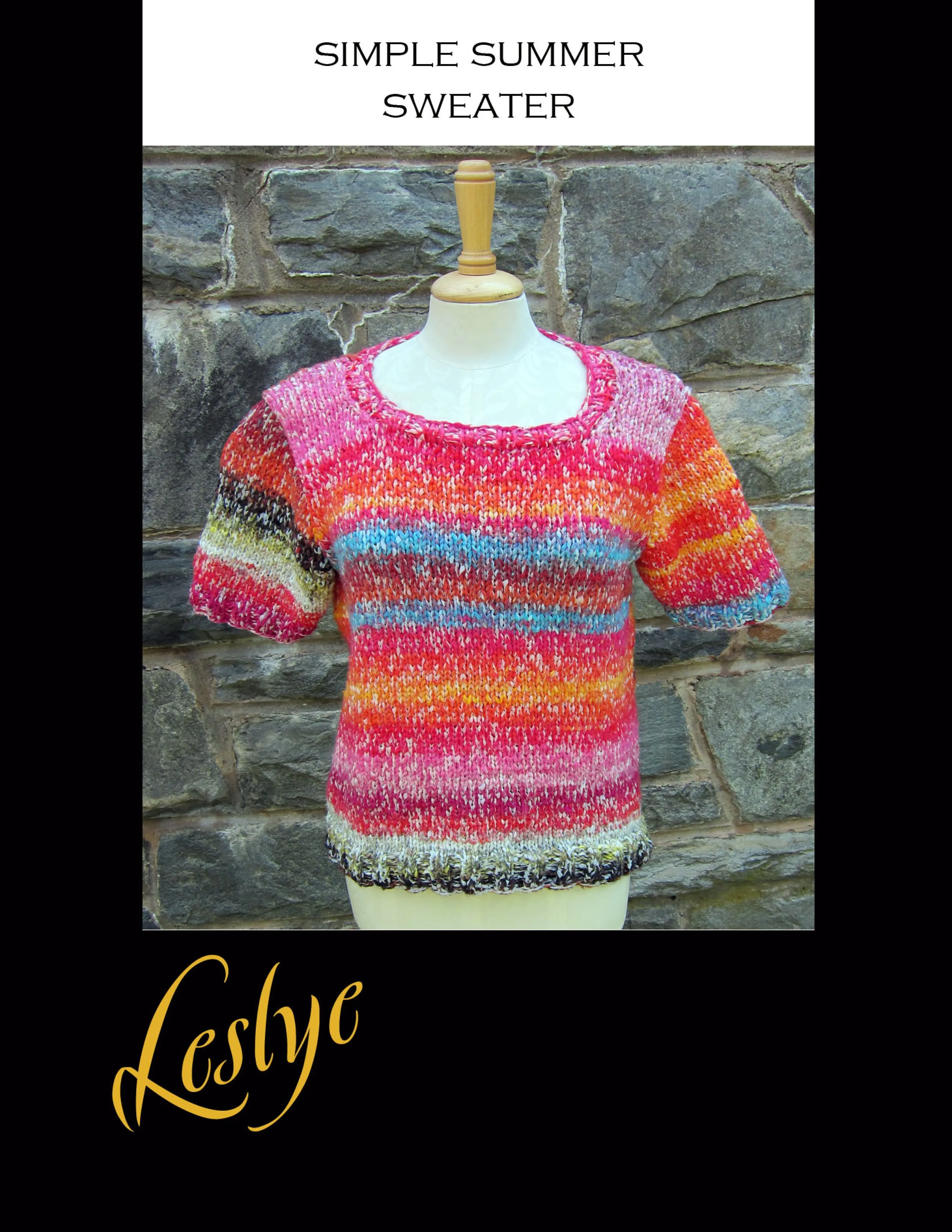 Simple Summer T Sweater Pattern