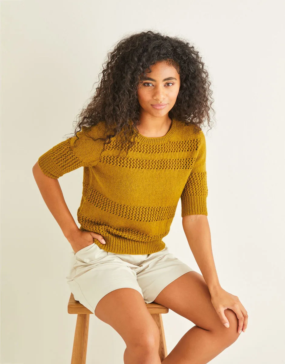 Sirdar - Top in 4 ply - Knitting Pattern 10239