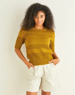 Sirdar - Top in 4 ply - Knitting Pattern 10239