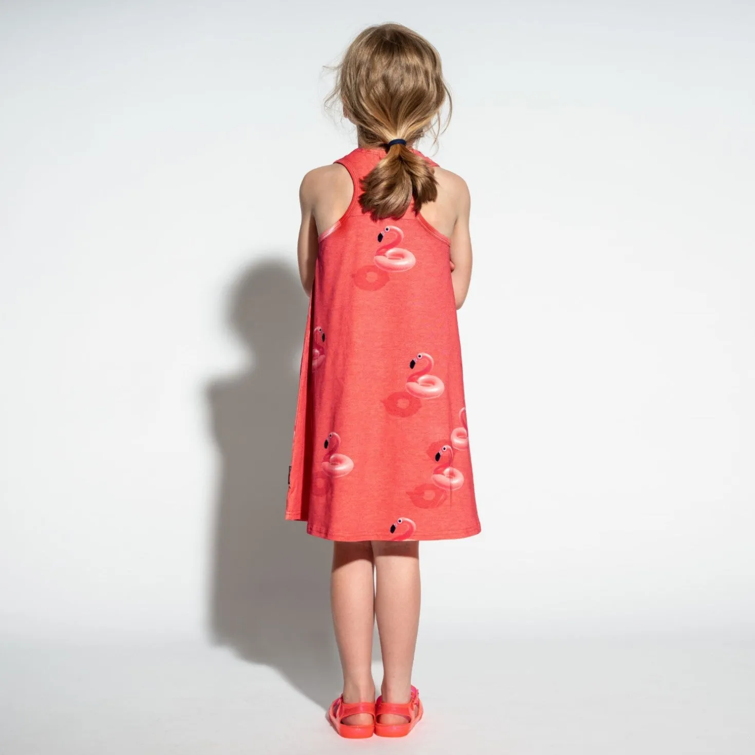 SNURK Floating Flamingo Tank Dress Kids