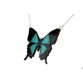 Sorcery Science Necklace: Ulysses Butterfly