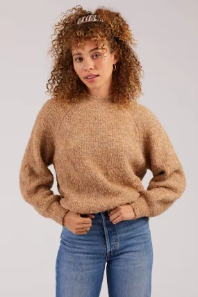 Speckled Mockneck Sweater