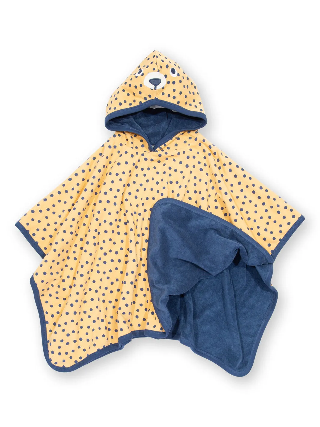 Spotty cub beach poncho