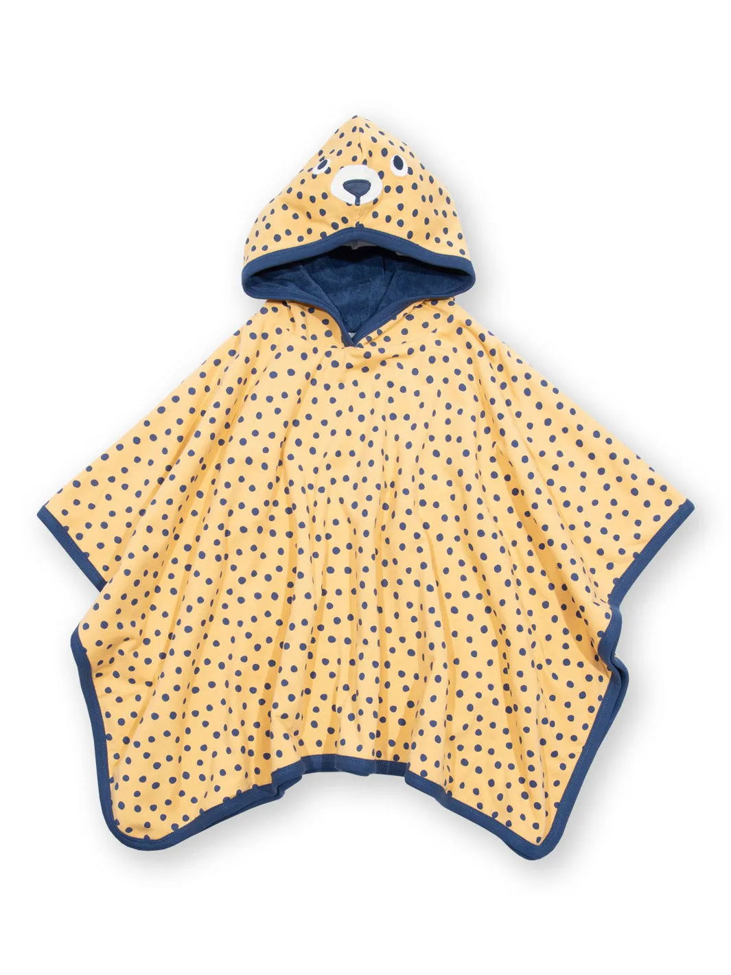 Spotty cub beach poncho