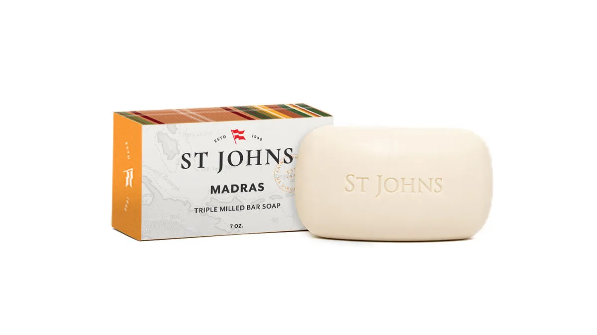 St. Johns Fragrance - Bar Soap - Madras