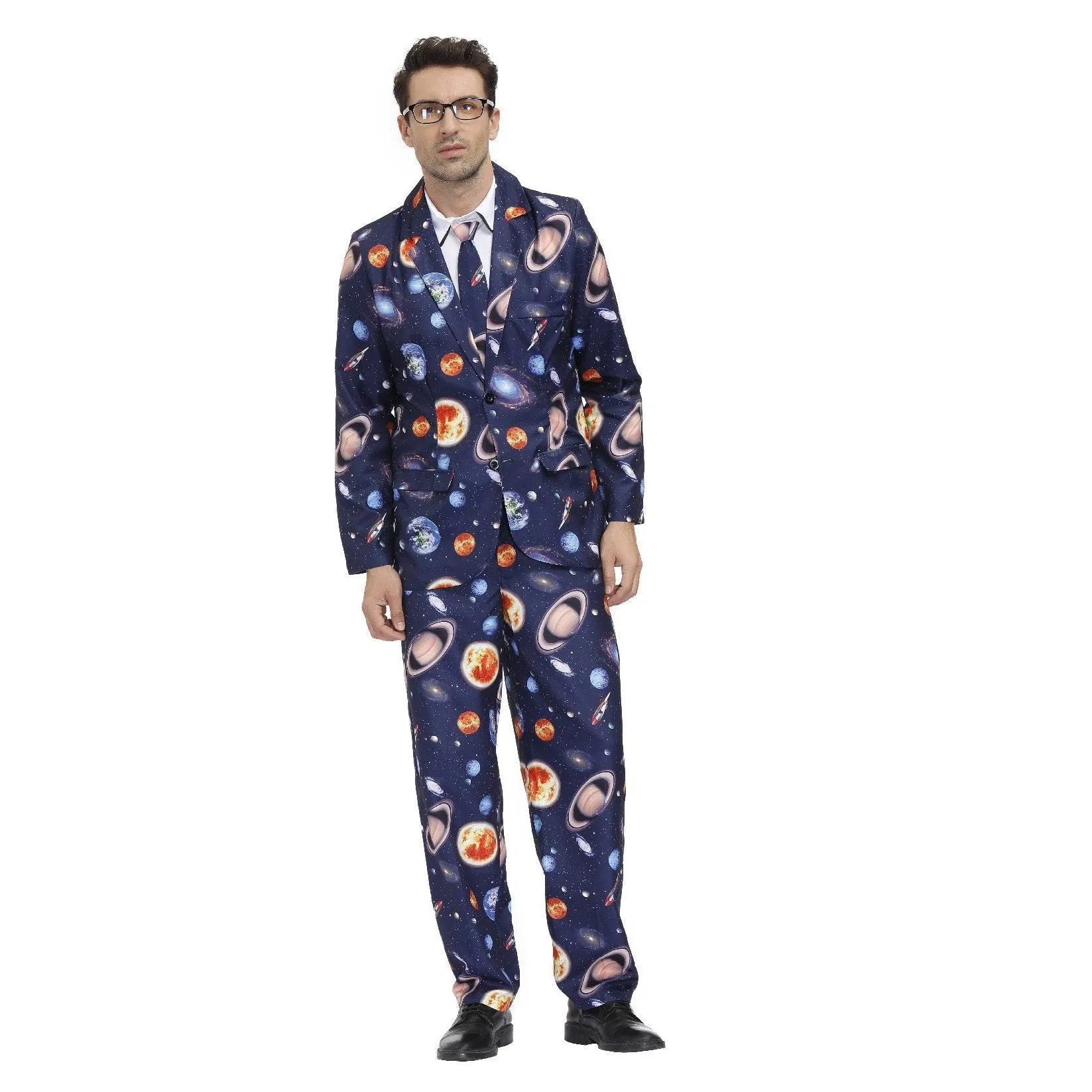 Stag Do Party Fancy Dress Host Printed Suit For Men