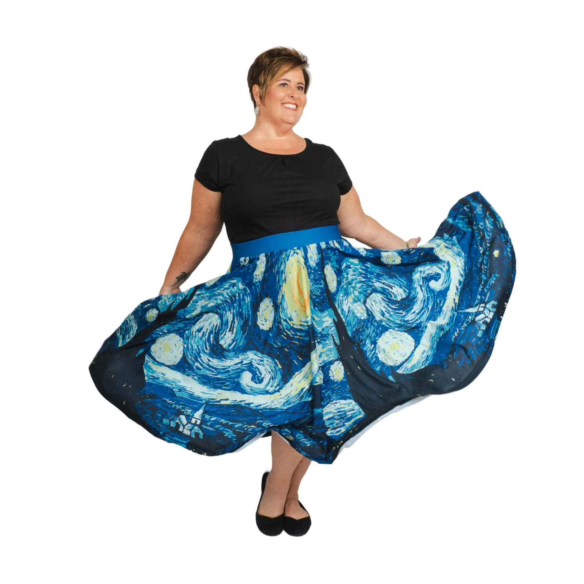 Starry Night Twirl Skirt