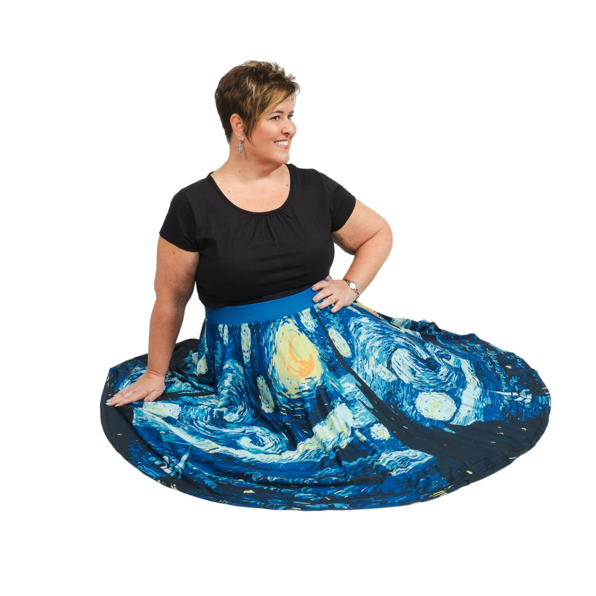 Starry Night Twirl Skirt