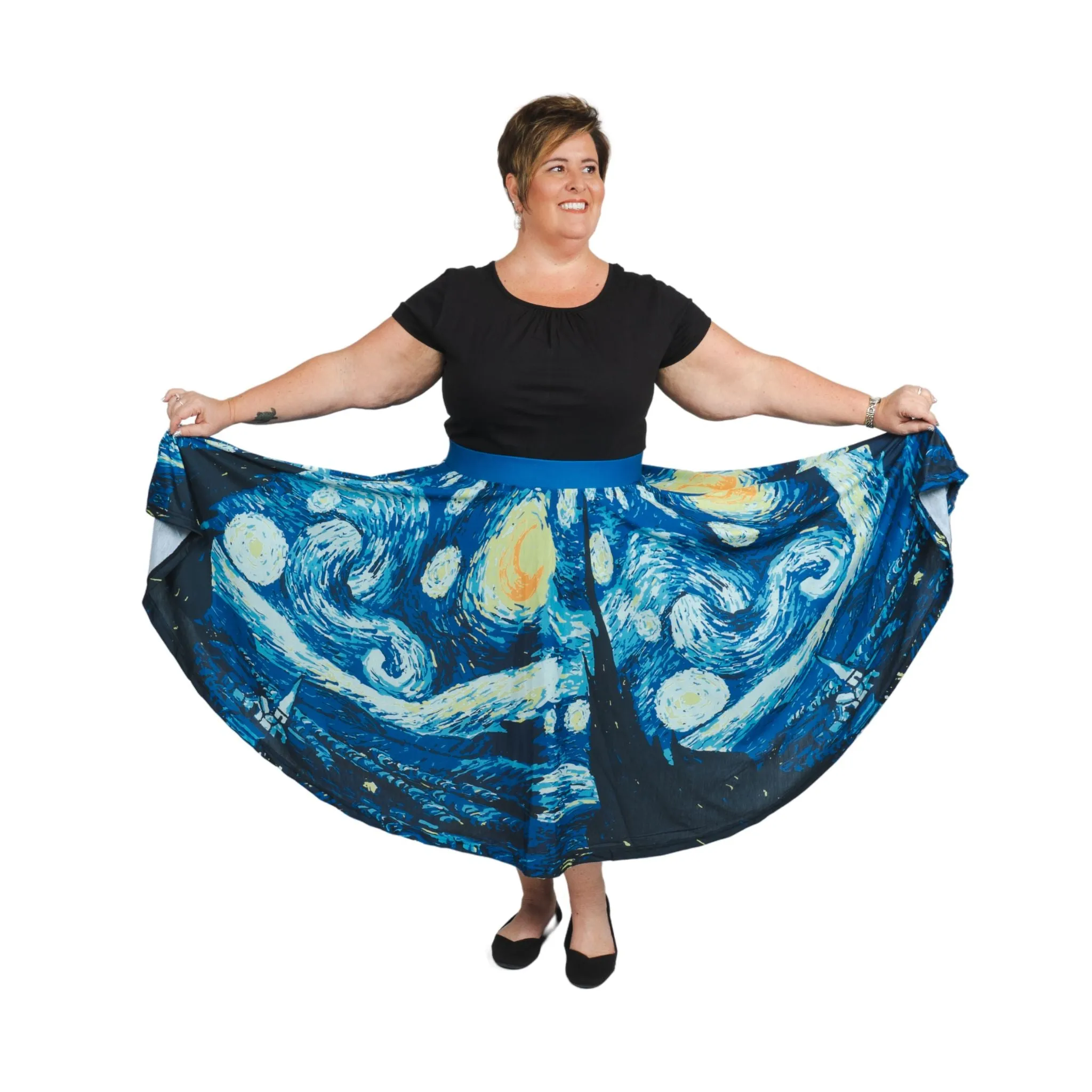 Starry Night Twirl Skirt