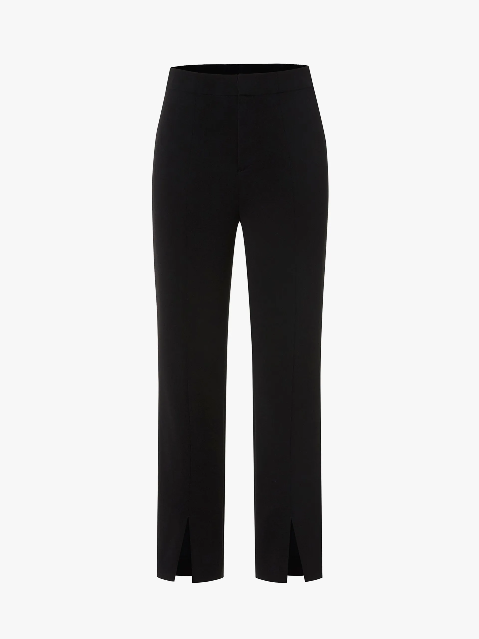 Straight Ankle Leg Suit Pants