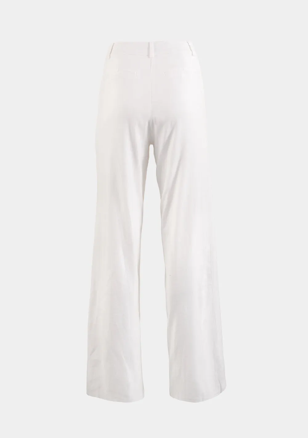 Stretch Linen Tailored Trousers