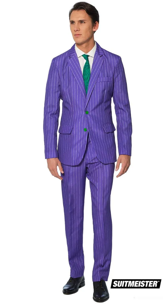 Suitmeister The Joker Mens Purple Novelty Suit