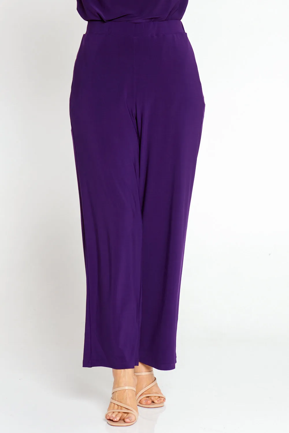 Sunset Jersey Core Pants - Purple