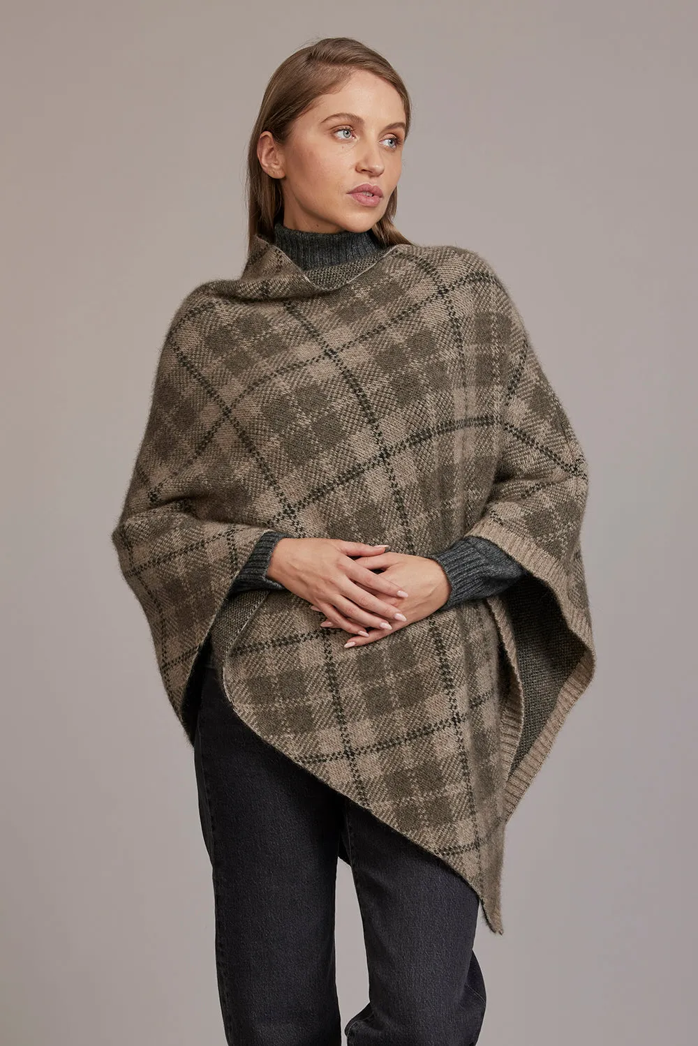 TARTAN PONCHO