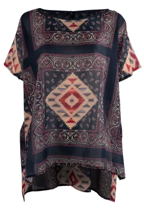 Tasha Polizzi Sahara Poncho Top