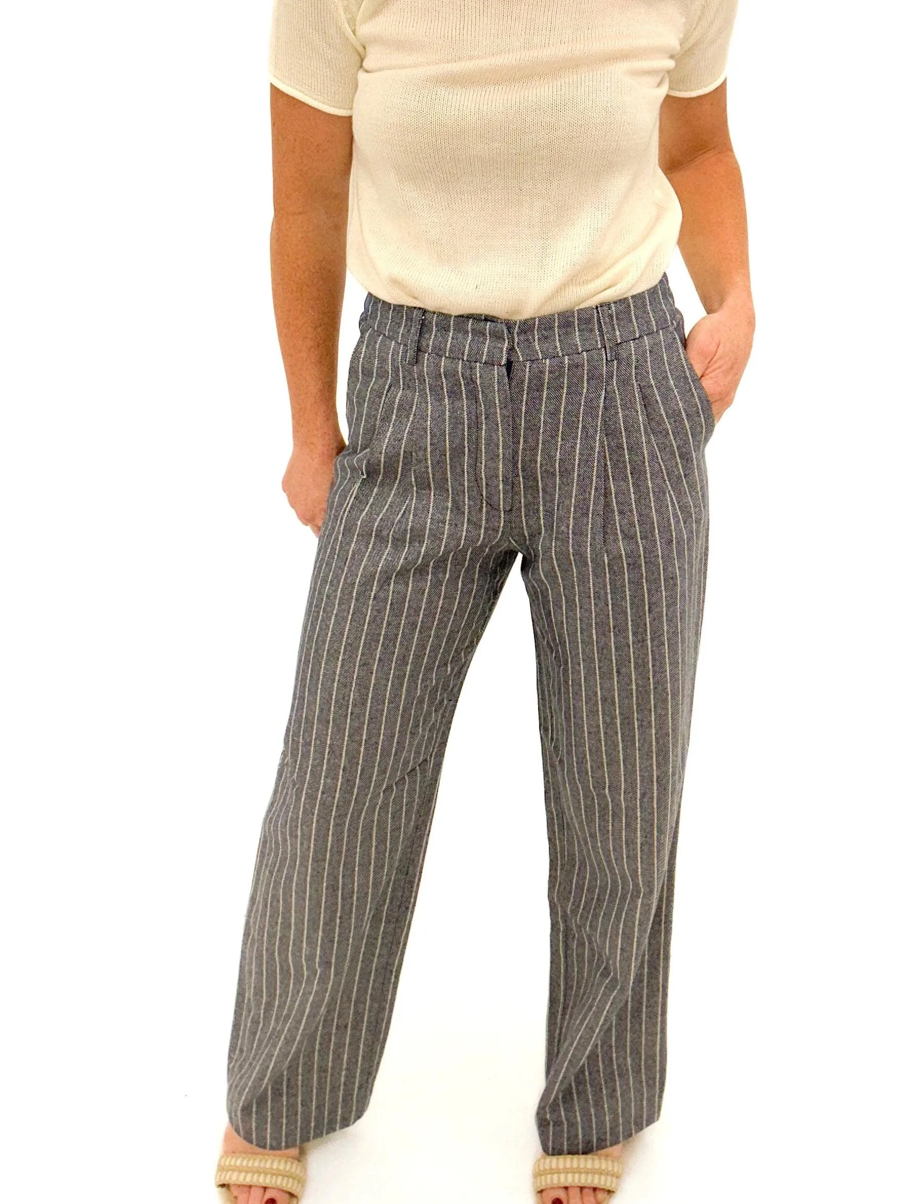 The Perfect Striped Pant