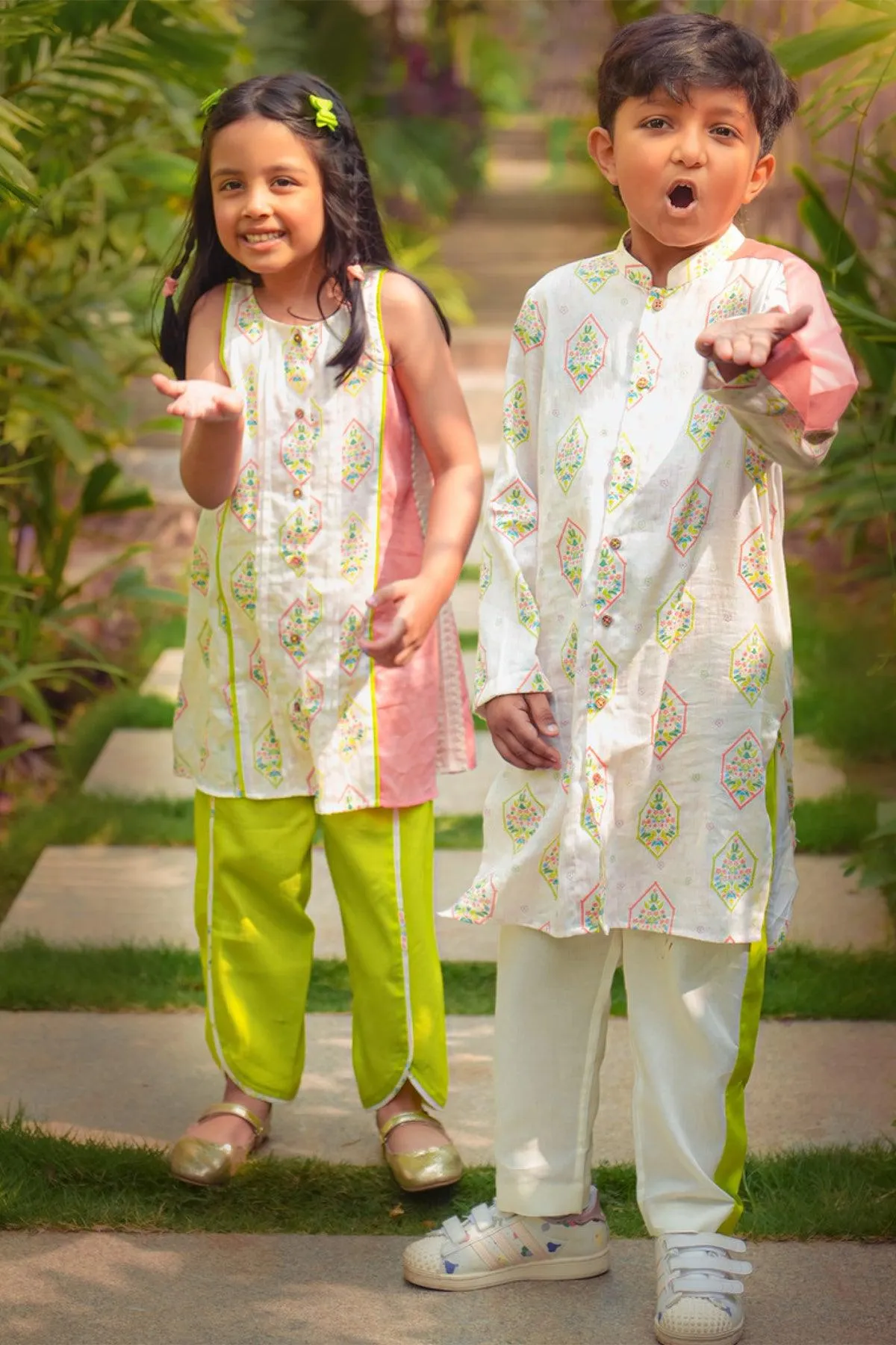 Tiranga Kurta and Pants Set