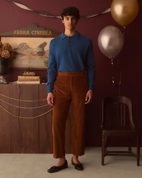 Tobacco Corduroy Trousers