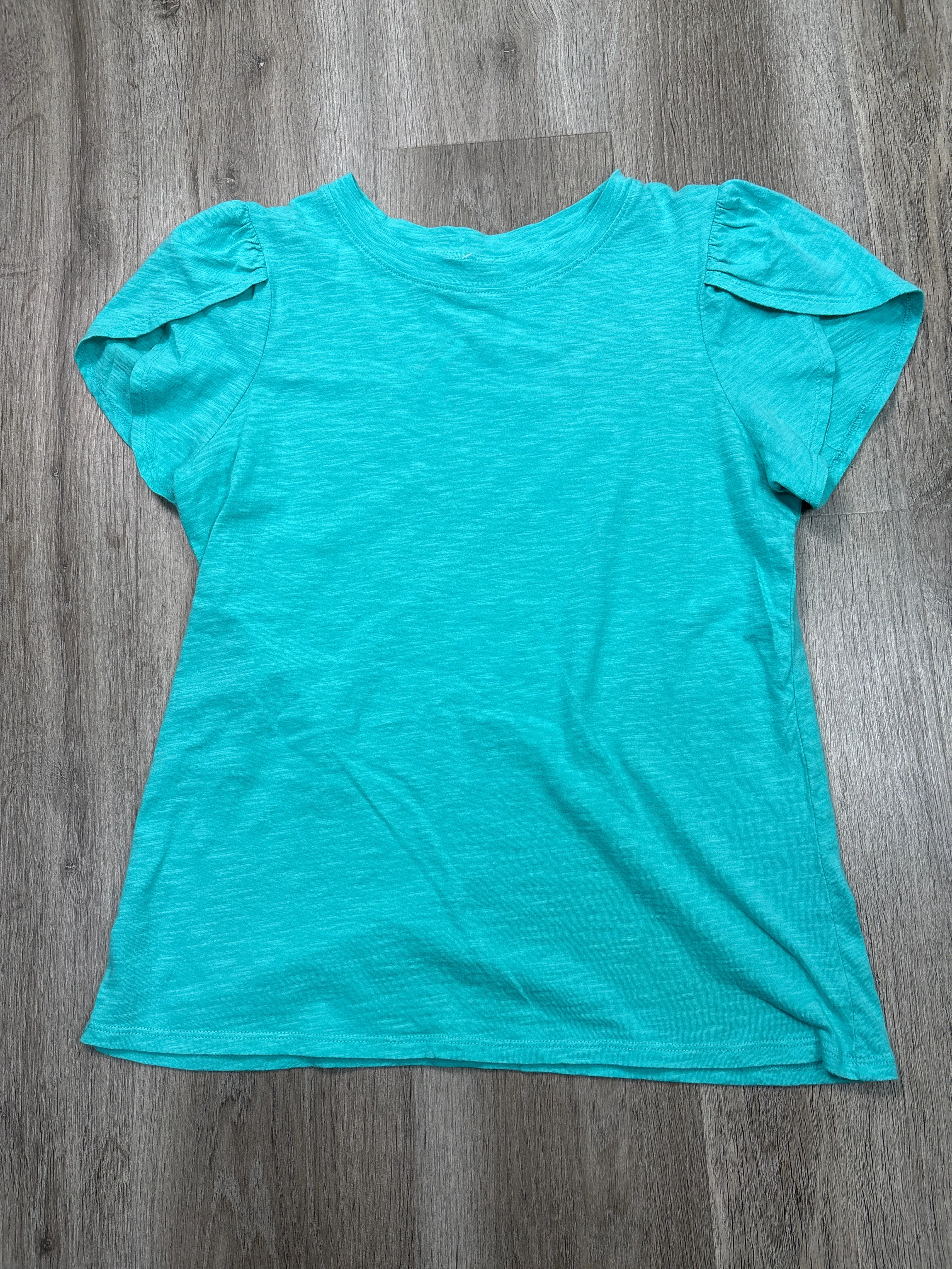 Top Short Sleeve By St Johns Bay In Blue, Size: S