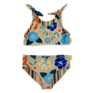 Tyoub Kids Reversible Bikini Phoenix| Serape Stripe