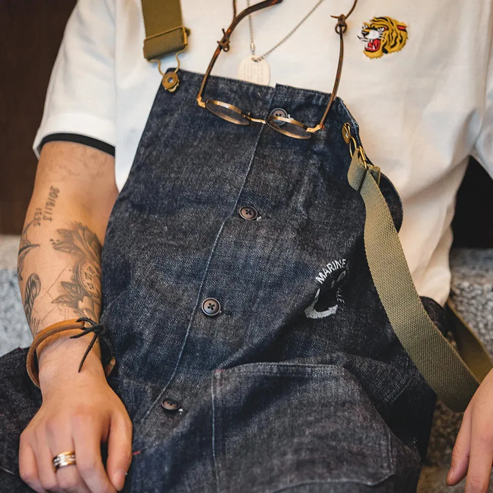 Vintage Deck Strap Pants and Wash Denim Red Ear Straight Leg Jeans